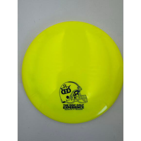 Dynamic Discs The Disc Golf Experience Stamp Plastic Fairway Driver Disc Yellow - Picture 1 of 2